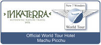 Machu Picchu Pueblo Hotel Inkaterra partner of The New 7 Wonders of the World